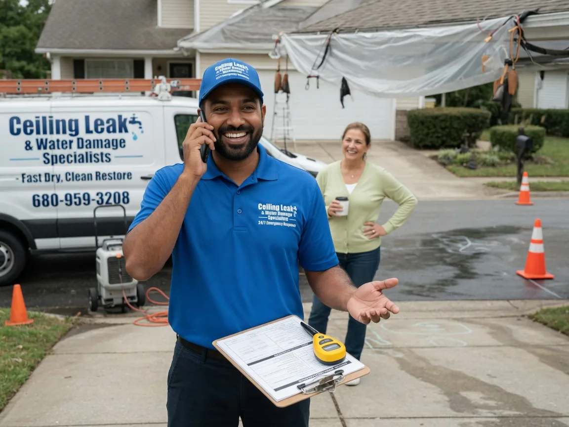 Ceiling Leak Cleanup Glen Burnie, MD FAQs